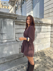 Robe Linxo marron