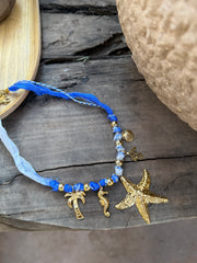 Collier Lio bleu