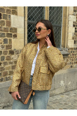 Oversized shiny bomber