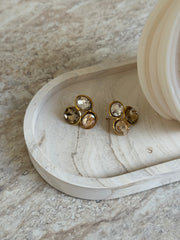 Boucles d’oreilles Éléonore latte