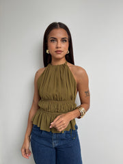 Blouse dos nu Anjali