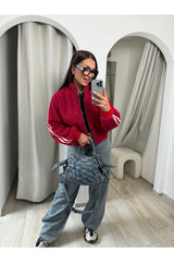 Bomber Lee rouge