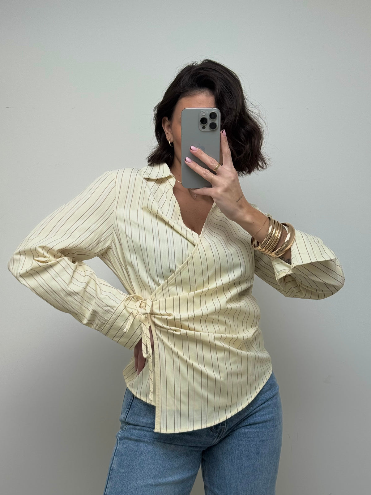 Chemise cache cœur Nadi