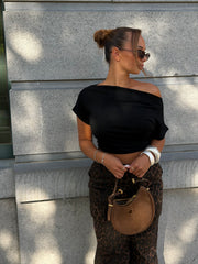 T-shirt asymétrique