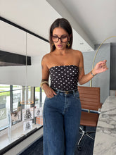 Top bustier escada noir