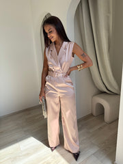 Combinaison Vio nude-pink