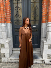 Robe Gabrielle marron