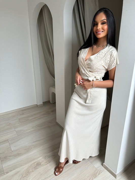 Top broderie anglaise Léo