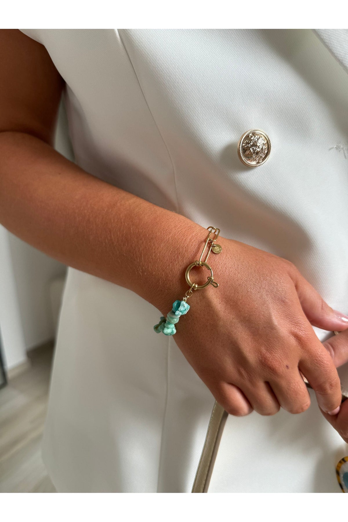 Bracelet Martinique turquoise