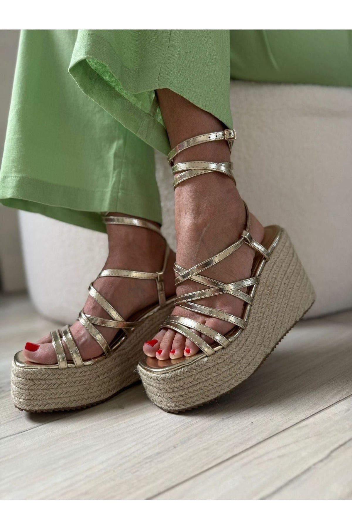 Talons compensés Xhéna