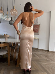 Robe Oria champagne