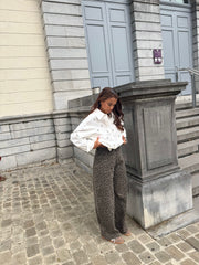 Jeans selman léopard