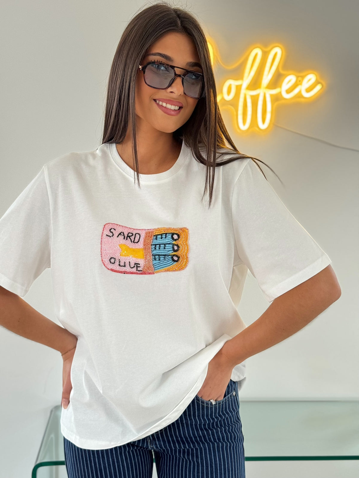 T-shirt sard olive