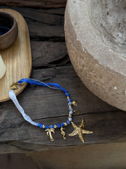 Collier Lio bleu