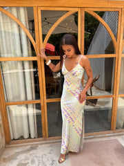 Robe Lumi vert pastel