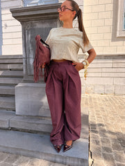 Pantalon Bala burgundy