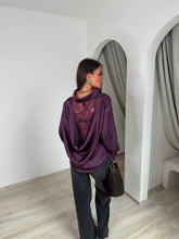 Chemisier natoa prune