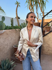 Blazer dos nu iris création