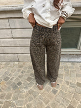 Jeans selman léopard