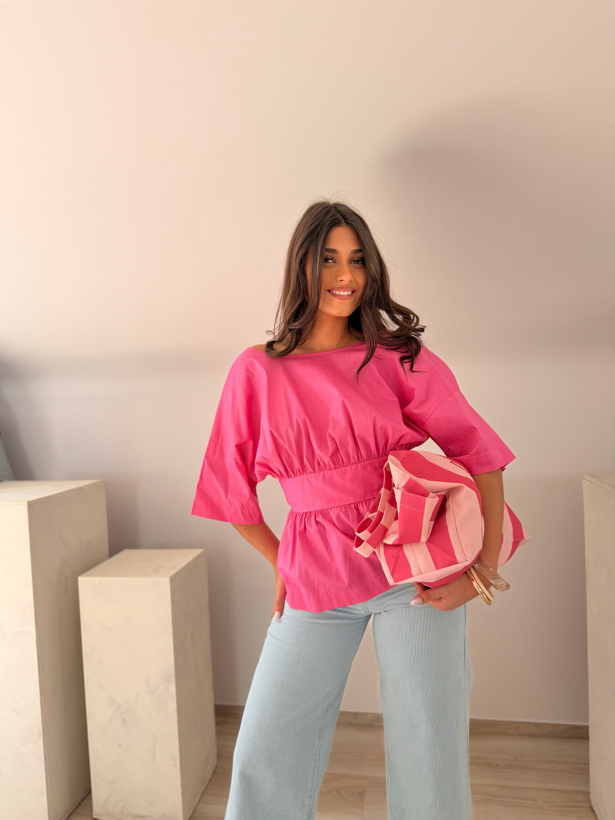 Blouse Anto rose