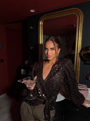 Chemise cache cœur Emma