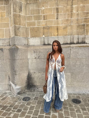 Gilet dentelle Marjolaine