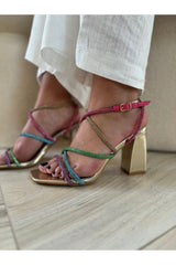 Multicolor Heels