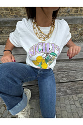T-shirt Sicily oversize