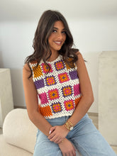 Top crochet Violette