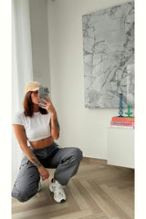 Pantalon cargo parachute Janet