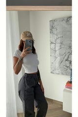 Pantalon cargo parachute Janet