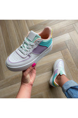 Sneakers LIA white/Lila.