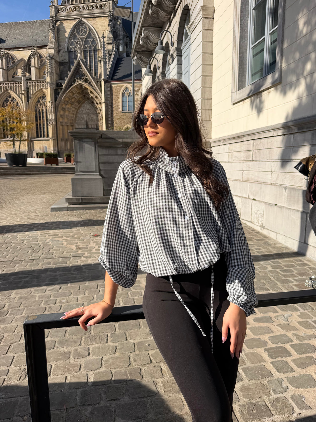 Chemise à carreaux Sonia