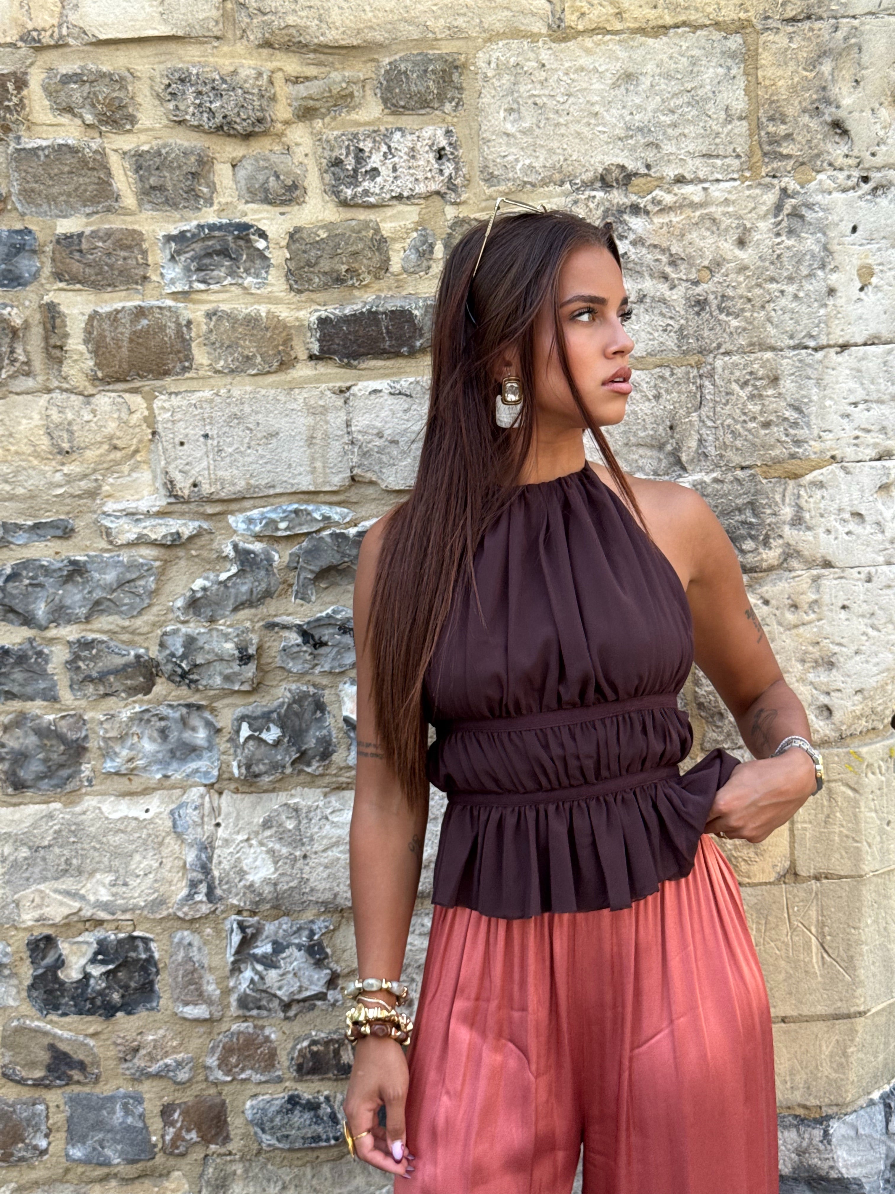 Blouse dos nu lao