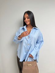 Chemise sonya bleu ciel