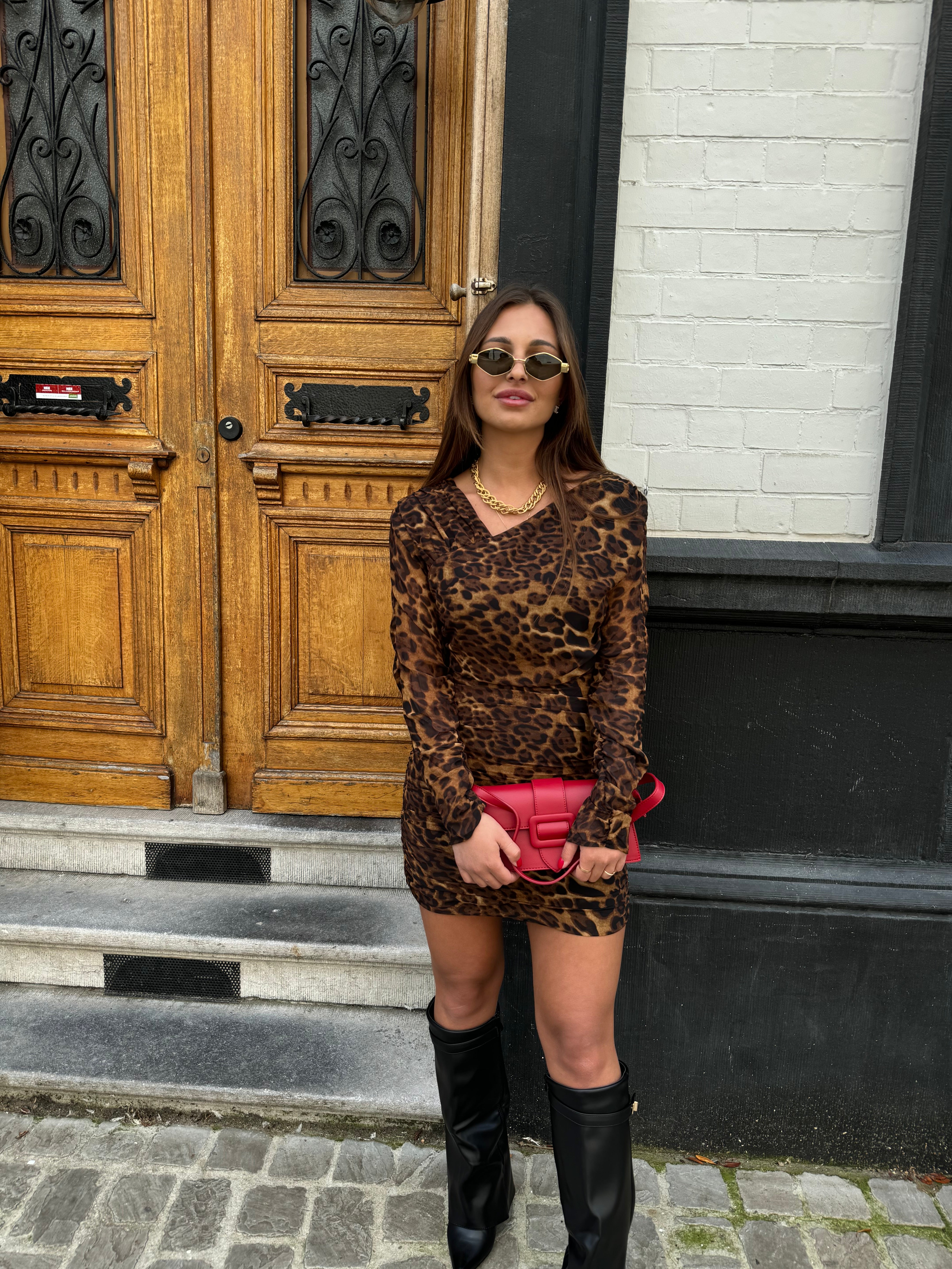 Robe léopard Jarine