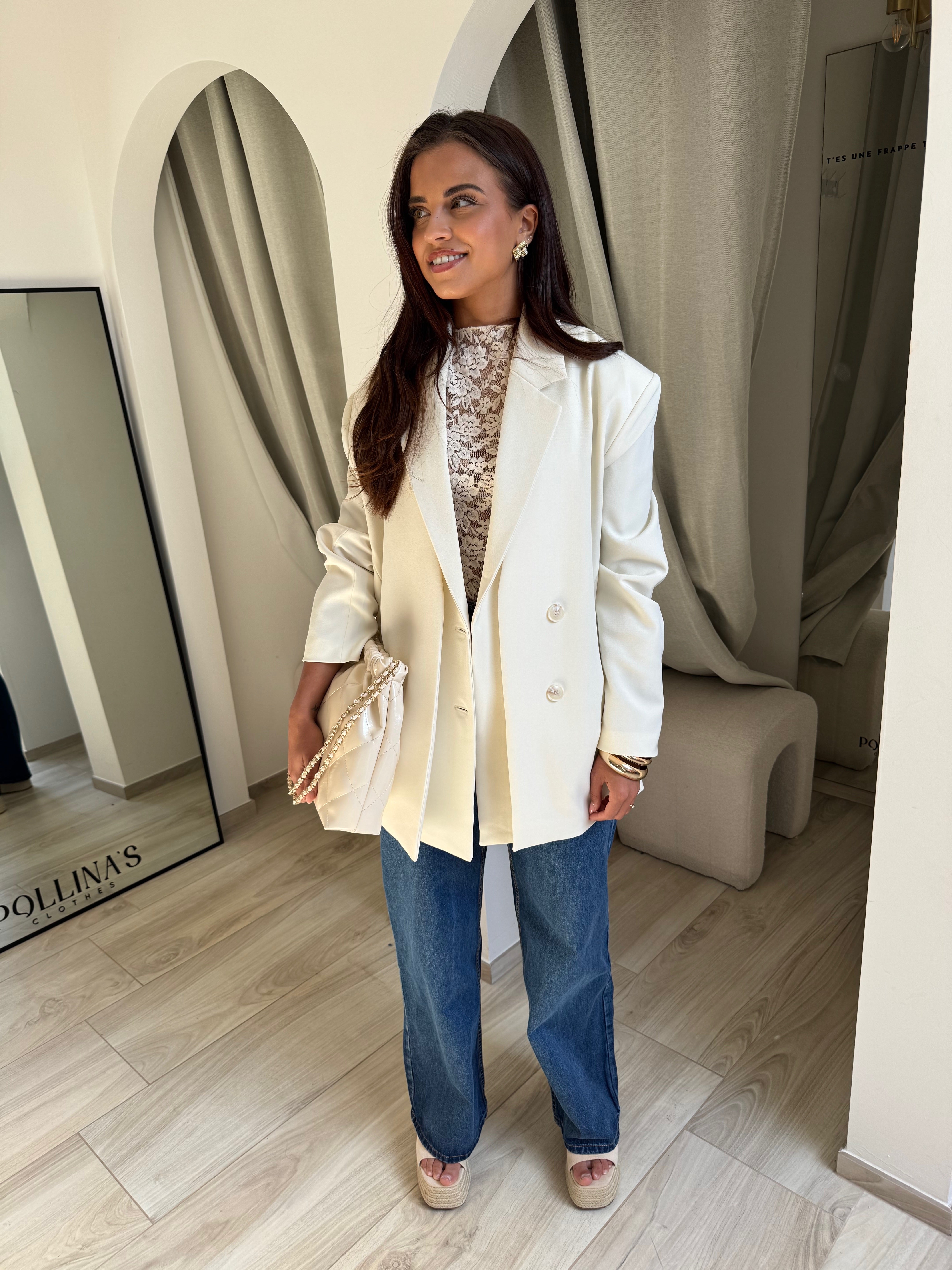 Blouse dentelle