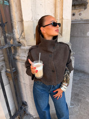 Gilet Lorenz choco