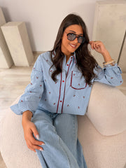 Chemise cerise