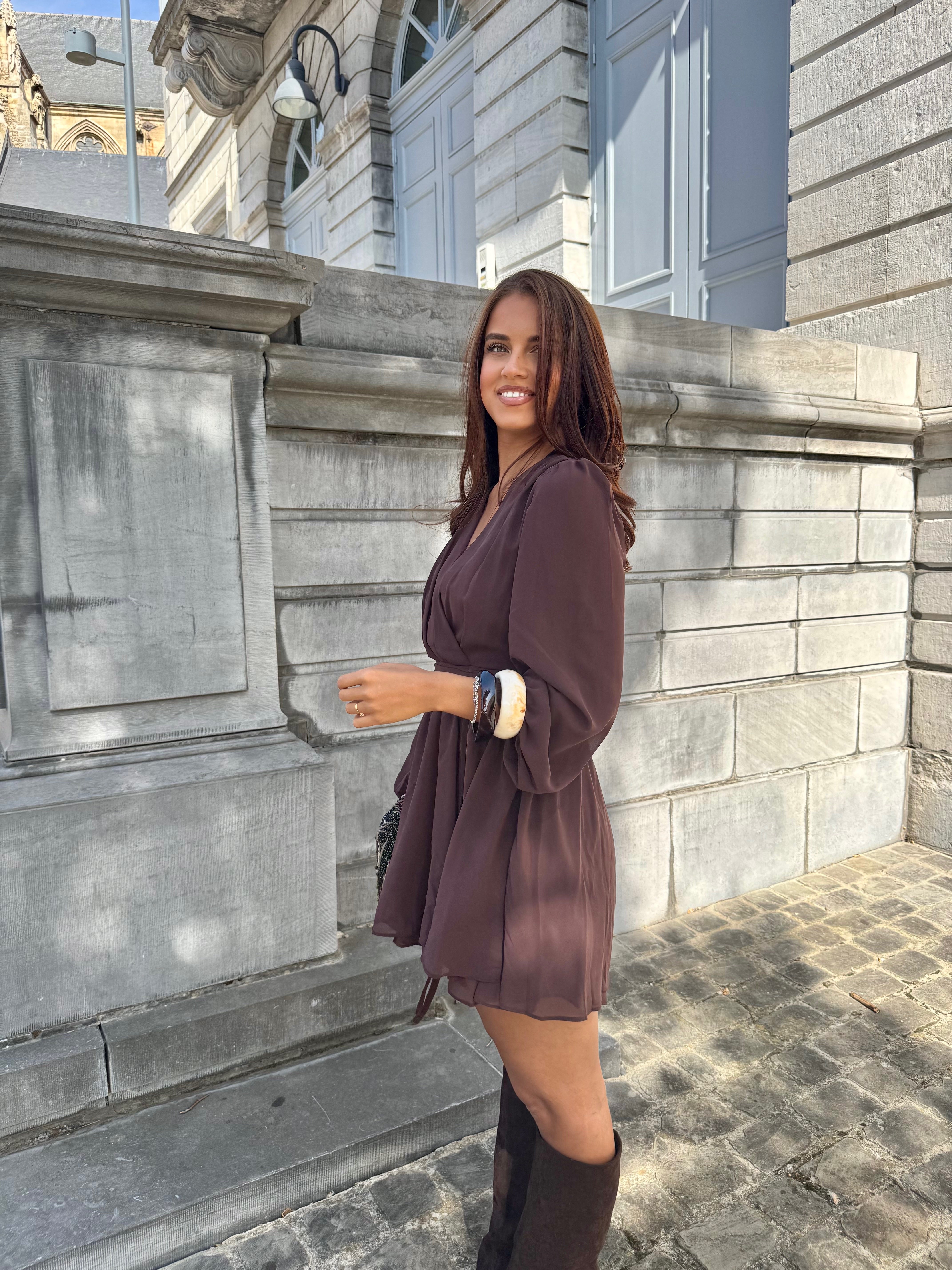 Robe Linxo marron