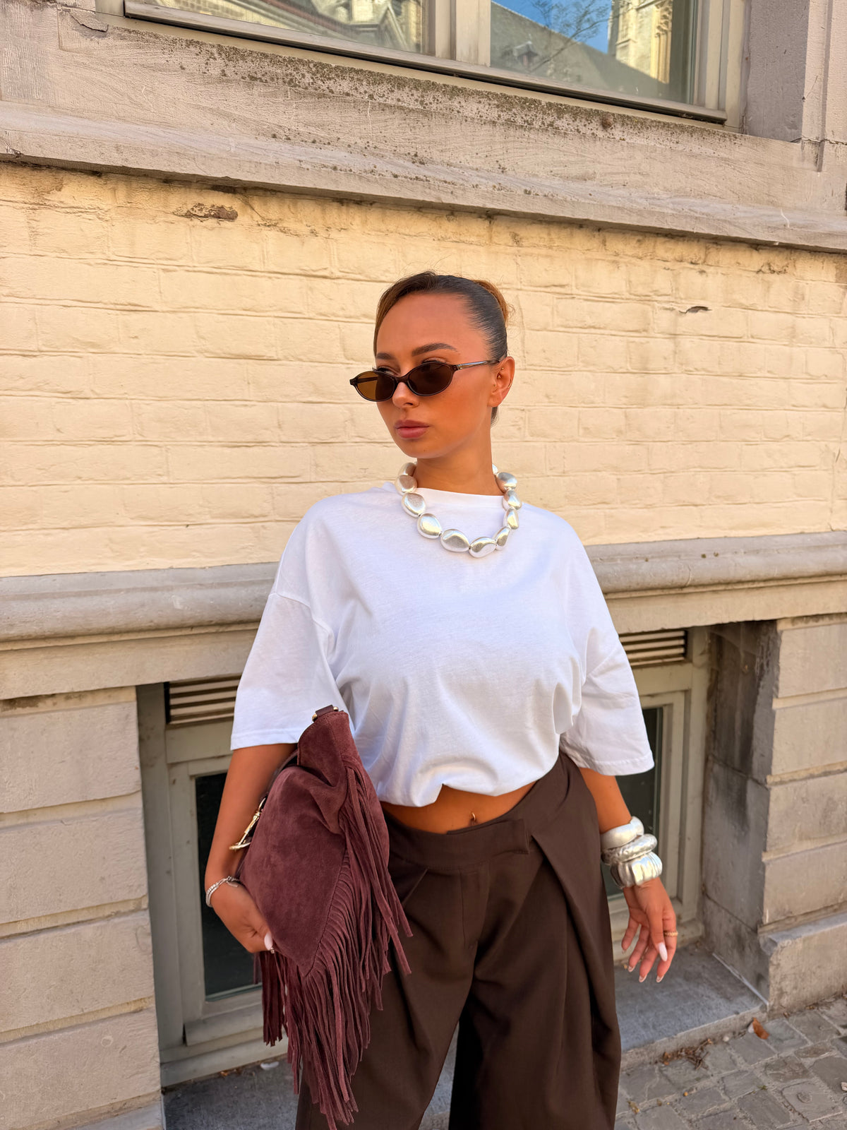 T-shirt Lysée blanc