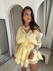 Robe emna jaune