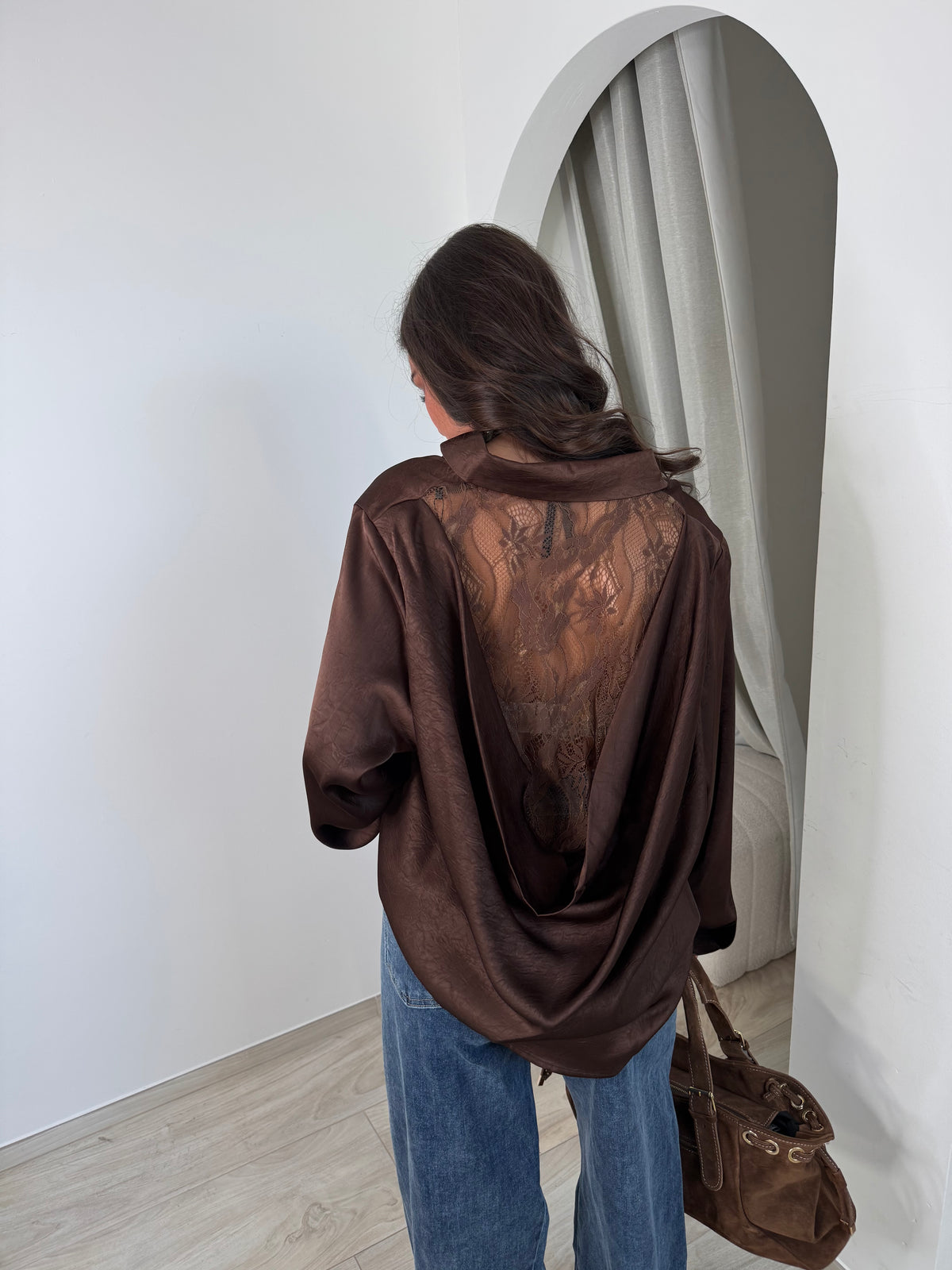 Chemisier natoa choco