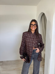 Blazer Anaëlle marron