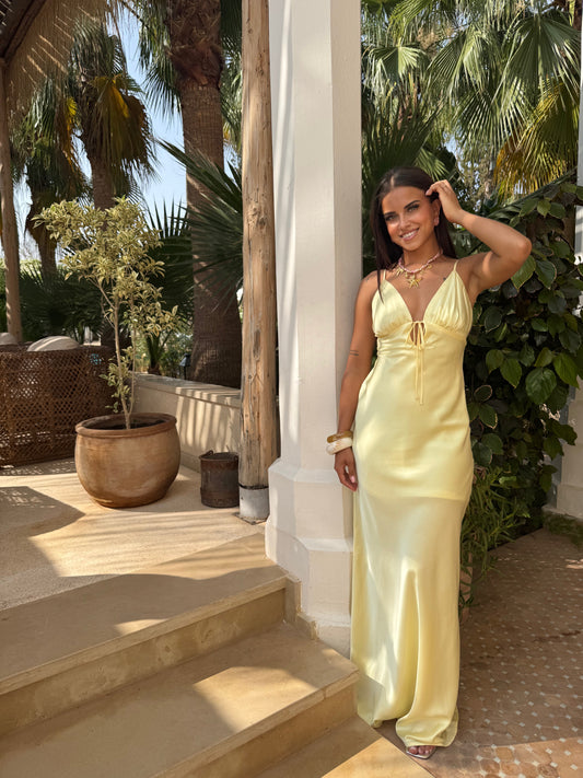 Robe Maya jaune