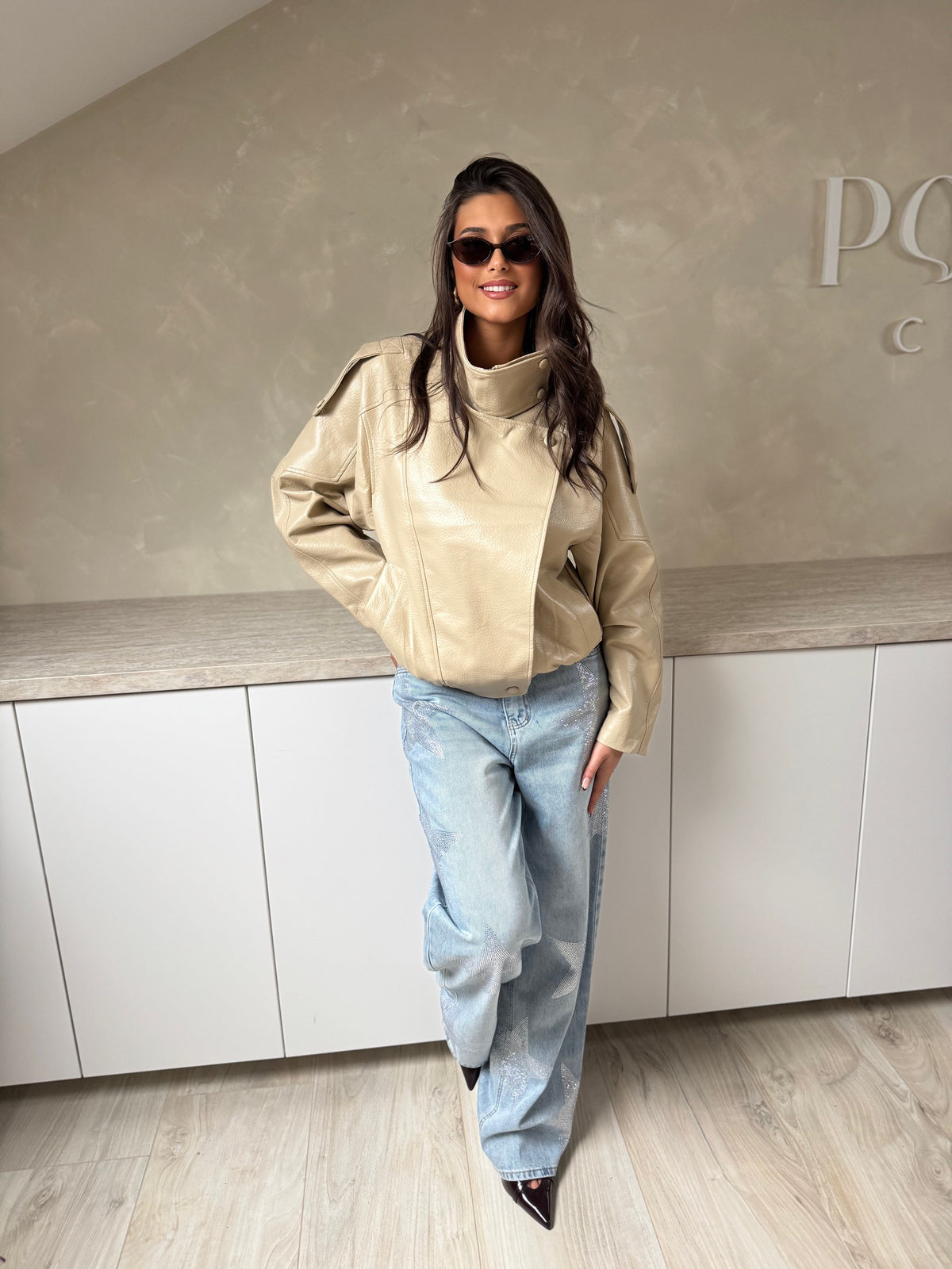 Veste Ambre beige