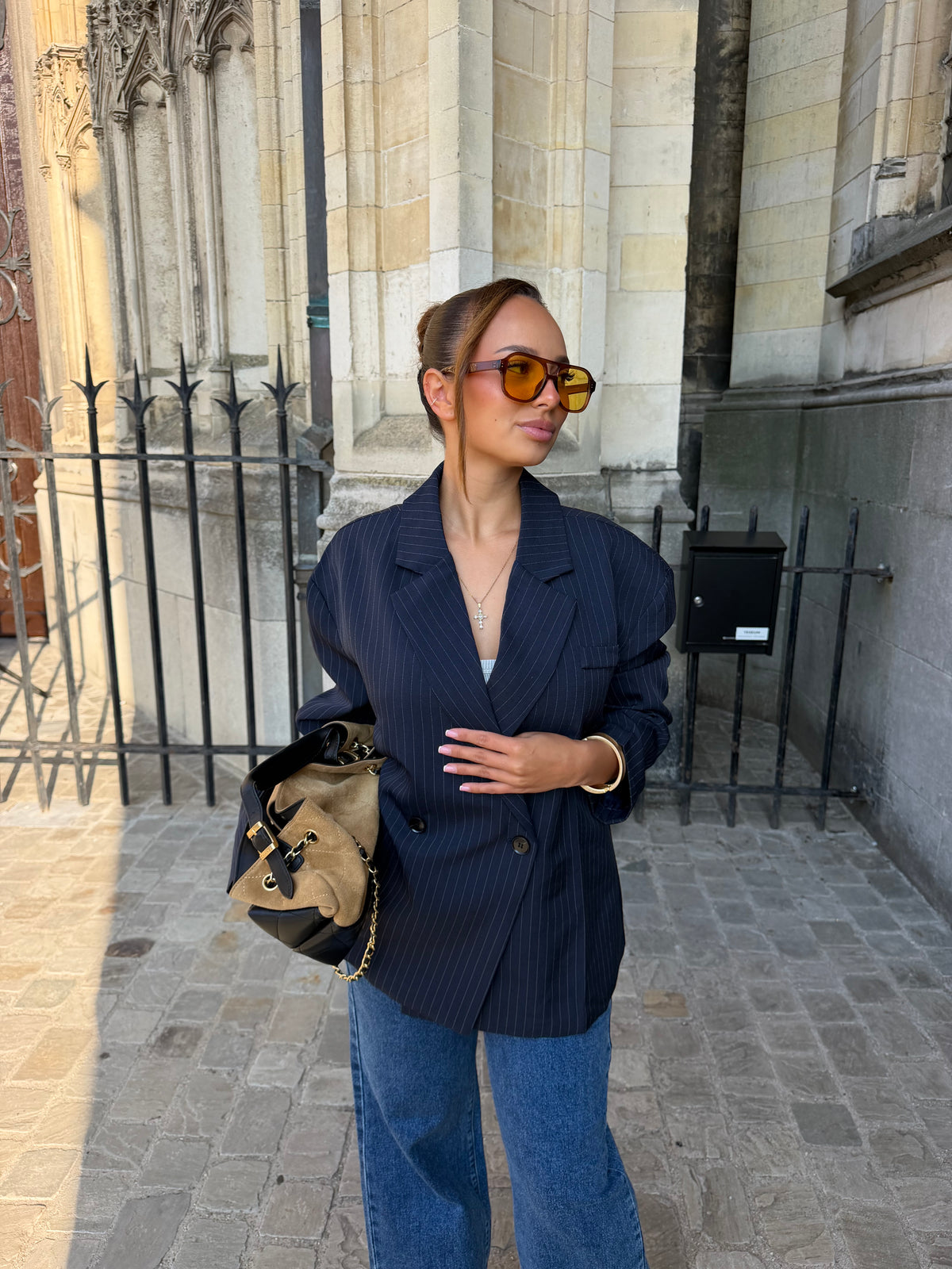Blazer luana bleu nuit