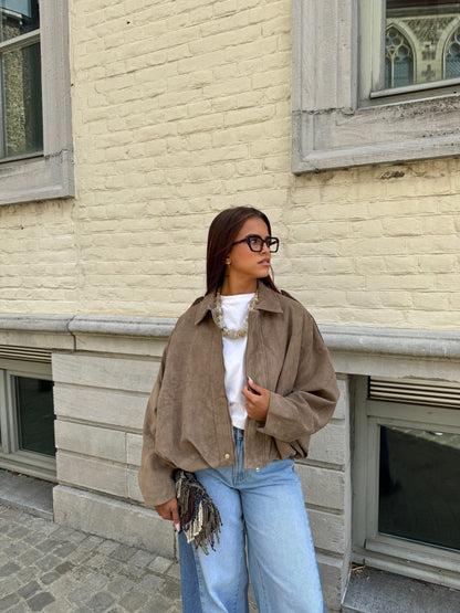 Veste Amira taupe