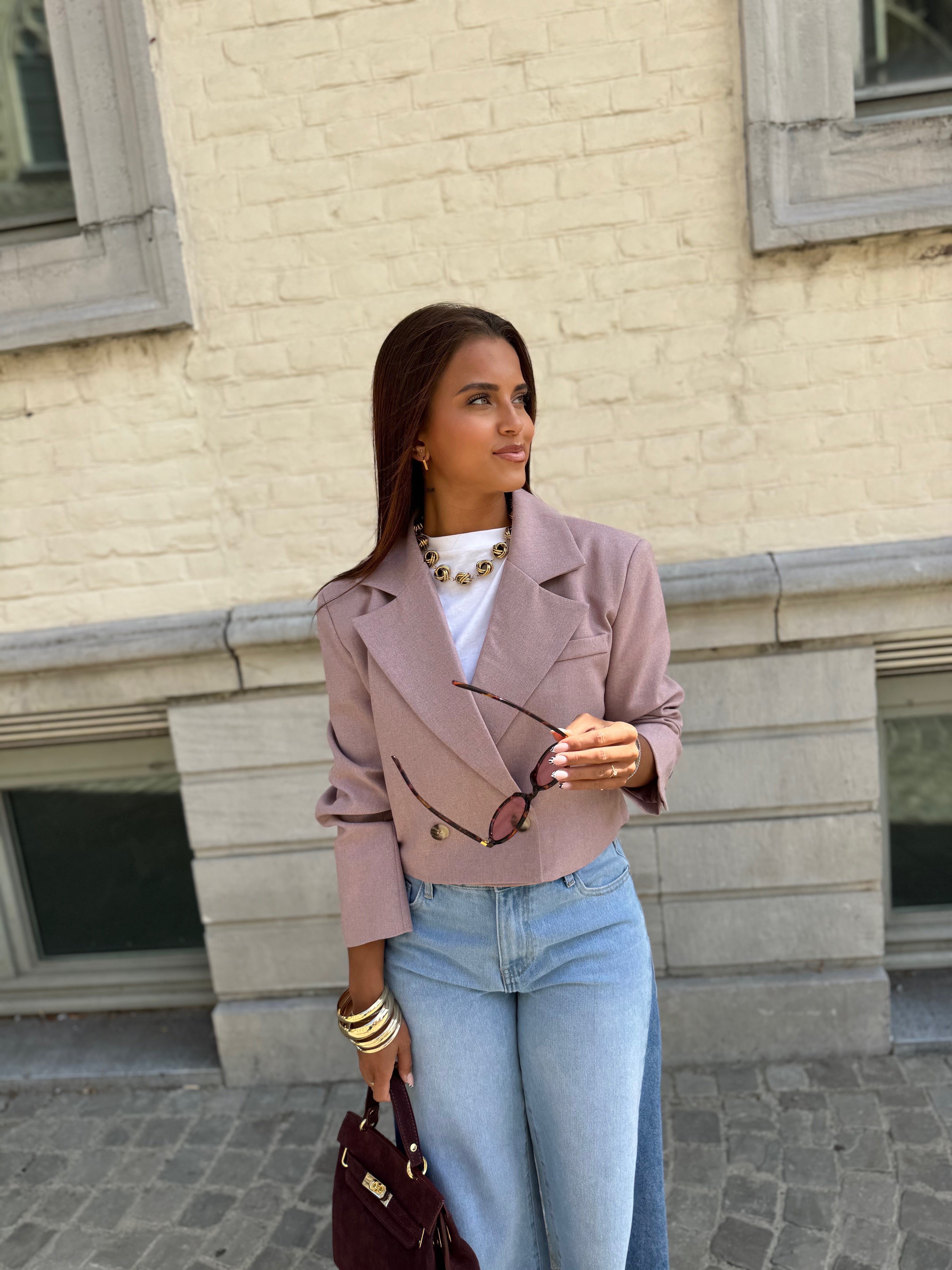 Crop blazer sevilla