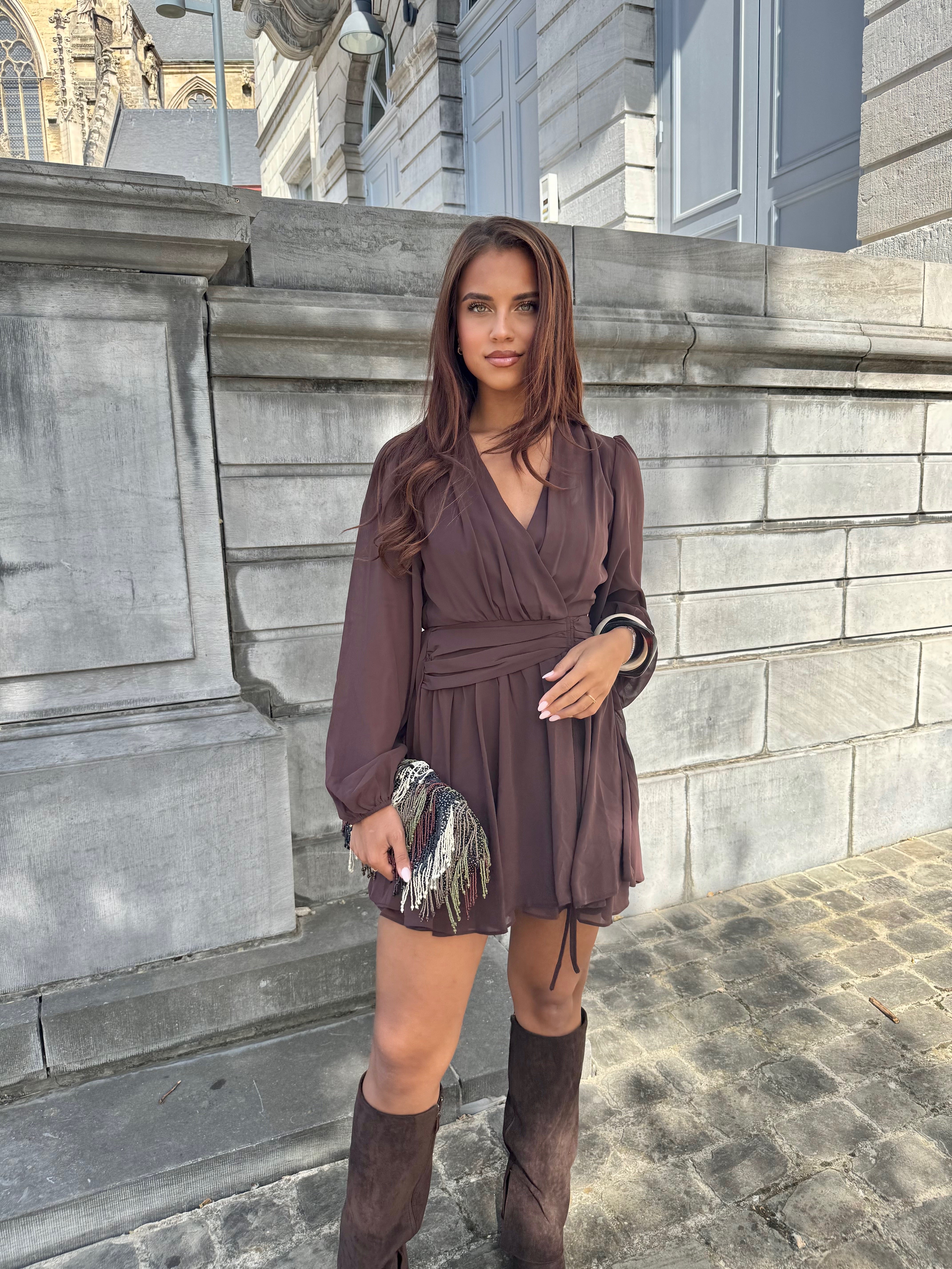 Robe Linxo marron